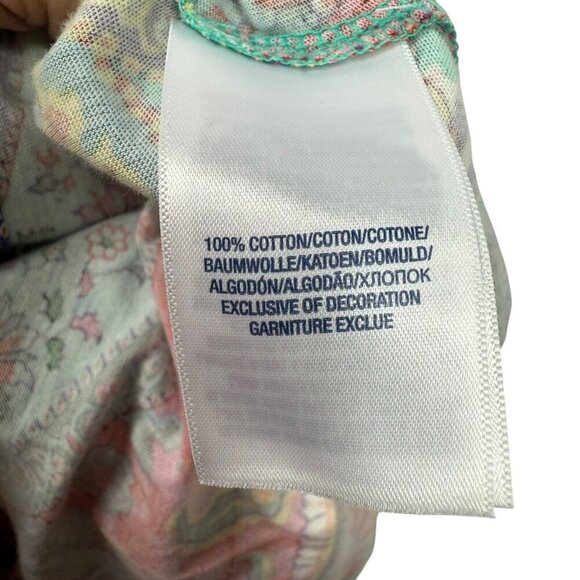 Ralph Lauren Girl's Sz XL (16) Stripes Tie Waist Long Sleeve Dress Cotton NWT - Picture 5 of 6